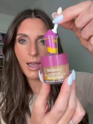 New Laneige Açaí Mango Smoothie Lip Sleeping Mask and Smoothie topper