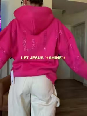 Each color has a different word and Bible verse on the back!🙌🏼 #christianhoodie #christiantiktok #oversizedhoodie #glohoodie #christianapparel 