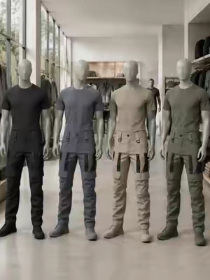 Paquete de 4 pantalones tácticos HOMUG para hombre, Ripstop Work Pantalones para hombres, pantalones cargo ligeros de senderismo, ropa para exteriores, adecuado para deportes al aire libre, entrenamiento, personal de campamento y construcción, regalo para el verano HOMUG 4Pack #Tactical #Pants for #work #trabajo #pantalones 
