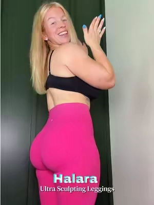 @Halara_official took it up a notch!! 🔥 IMMEDIATE lift & sculpt 🥵🤏🏼 They’re soo stretchy but the material forms to your skin so it doesn’t fall down or bunch up!  Girls are going to be breaking necks in these! 😜 Grab yours before they sell out!!  #halara #halaraleggings #halaratiktokshop #tummycontrol #activeinhalara 