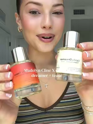 editing this video 6 hours later and I STILL SMELL LIKE VANILLA 😌🤤🙌🏻 @Dossier Perfume @maddie #dossier #madelyncline #vanilla #perfume 