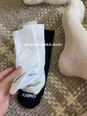 #socks #anklesocks #crewsocks #tiktokshopcreatorpicks #gymsocks 