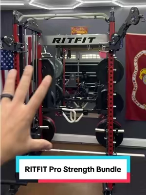 M1 Smith machine, rack, cables, plus the BLP01 for leg presses and hack squats. If you want to build a serious home gym without buying everything separately, this is a crazy setup. #TikTokShopCreatorPicks #weeklydeals #payday #RitFit #HomeGym