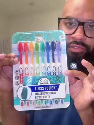 Clean between your teeth and remove debris from your gumline with Gurunanda’s Floss Fusion Toothbrush! @GuruNanda LLC @Puneet Nanda bridge the gap #gurunanda #flossing #TikTokshopbacktoschool #glowbacktoschool #toothbrush 