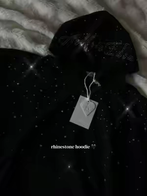 use exclusive code ‘AELFAUG20’ for an additional 20% off 😍🖤✨ @aelfriceden_official #rhinestonehoodie #pulloverhoodie #rhinestones #TikTokshopbacktoschool 