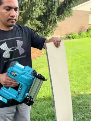 Cordless 2-in-1 Brad Nailer/Staple Gun (18GA) – 21V Electric Pneumatic Nail Gun w/ 2x4.0Ah Battery & Charger, 1000Pcs Nails, Adjustable Depth | Single/Contact Firing for Upholstery, Woodworking.@SEESII Tools #creatorsearchinsights #staple #staples #tool #tools 