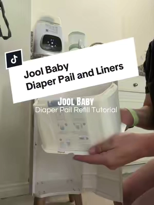 @Jool Baby these liners last so long #joolbabytutorial #diaperpailrefill #diaperpail #joolbabydiaperpail 