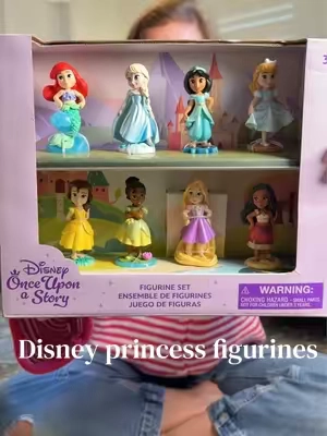Every princess-loving kid needs this set ✨👑 These adorable Disney princess figures are perfect for imaginative play, story time adventures, and adding a little magic to every day. @Disney Store #disney #disneyprincess #princesses #girlmom #toddlergirl 