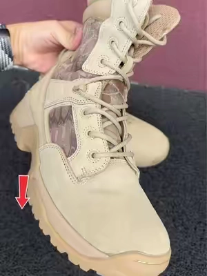men's tactical boots these are abrasive resistant leather#TikTokshopbacktoschool #zapatosdetrabajo #nortiv8 #summerwins #TikTokShopDealsforYouDays 