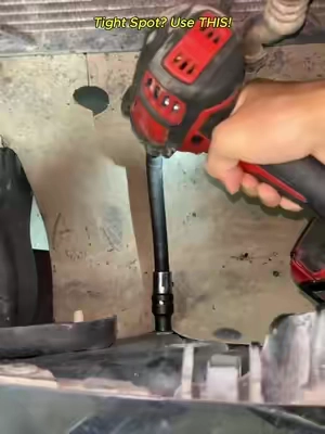 Reach those impossible-to-reach spots with this flexible socket extension. Bend around tight corners and awkward angles with ease. Includes 1/4, 3/8, and 1/2-inch sizes for car repairs, garage projects, and everyday mechanical work. #SummerVibes #DealsForYouDays #AutoRepair #CarTok #MechanicTok 