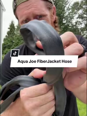 Aqua Joe FiberJacket, kink-free water hose is a perfect addition to any backyard.  #gardenhose #hose #gardening #waterhose #tiktokshopcreatorpicks 