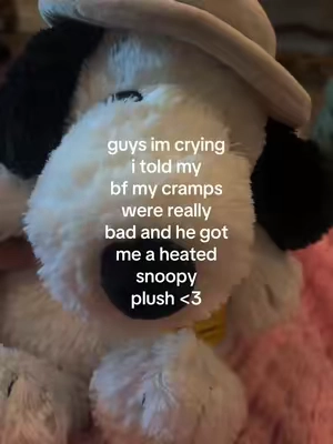 bye im crying 😭😭 @Warmies #bf #boyfriend #snoopy #warmies 
