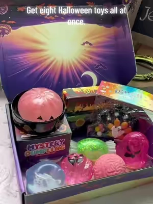 Cute enough for gifts, fun enough for everyday squeezing. #HalloweenSquishy #HalloweenToys #SpookySeason #SquishyToys #TikTokshopbacktoschool 