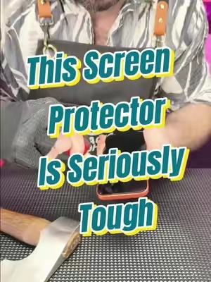 Shockproof, Drop-Proof, and Easier to Apply! #MAGICJOHN #losangeles #foryoupage❤️❤️ #screenprotector 
