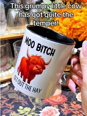 For the girls who are cute… but also a little chaotic 🐮✨#tiktokshopsummersale #mug #cafecitoychisme #foryou #foryoupage