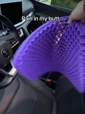 Your car seat,office chair, and couch need this.#seatcushion #caraccessories #backpain #drivingtips 