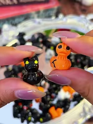 Spooky Resin Miniature duckies #ducks#ducksoftiktok