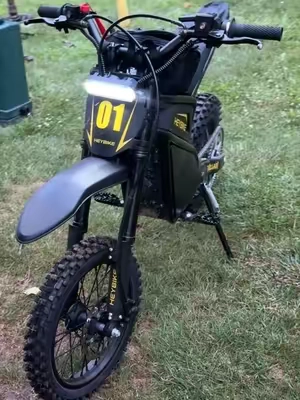 Never loved a bike as much as I do this one! #heybikevillian #heybike #electricdirtbike #edirtbike #tiktokshopcreatorpicks 