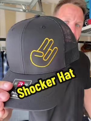 Shocker hat humor #tiktokshopcreatorpicks #humor #hat #fashion 