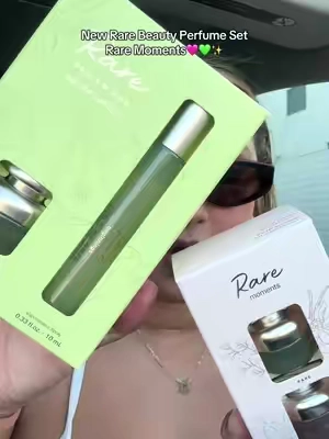 New rare beginnings perfume!! In a cute set! @Rare Beauty #rarebeauty #rarebeautyperfume #rarebeginnings #giftforher #stockingstuffer