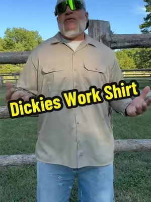 Dickies Long Sleeve Work Shirt ##workshirt ##dickies ##longsleeveshirt ##workwear ##TikTokshopbacktoschool