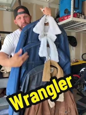 @Boot-Barn denim wrangler jacket Sherpa lined #tiktokshopcreatorpicks #wrangler #denim #jacket 