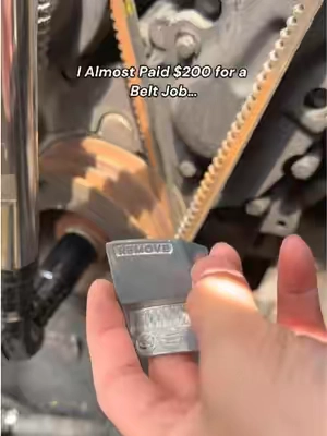 I almost paid $200 for a simple stretch belt job… until I found these. Hook them onto the pulley, turn, and the belt comes off way easier. Perfect little tool set for DIY mechanics and home garage repairs.stretch belt tool, serpentine belt installer, stretch belt removal tool, automotive belt tool, car repair tools#DealsForYouDays #SummerVibes #AutoTools #CarRepair #DIYMechanic