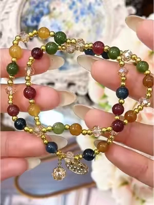 Evita comprar esta pulsera que atrae la riqueza,no quiero que tengas una vida mejor que la mía.#moneybracelet #atraerdinero #brazalete#fyp #regalo