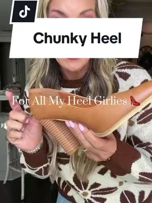 These chunky pump heels are the perfect Fall shoe @Coutgo looks luxury 🤌 feels comfortable ✨#TikTokshopbacktoschool #backtoschool #sochic #tiktokcreatorpicks #chunkyheels 