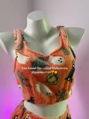 You found the cutest Halloween pajamas ever🎃👻✨ #halloween#pajamaset#halloweenpajamas#tiktokshopsummersale #growtogether