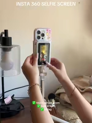 Go and grab this insta 360 selfie screen before it sells out again!  @insta360 official  #insta360 #contenttools #selfiescreen #backcamera #insta360snap 
