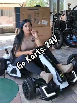 #TikTokshopbacktoschool #gokart #electriccar #actividadesparaniños @Aosom LLC 