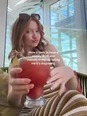 I love me a fruity drink but a girl just CRAVES salt 