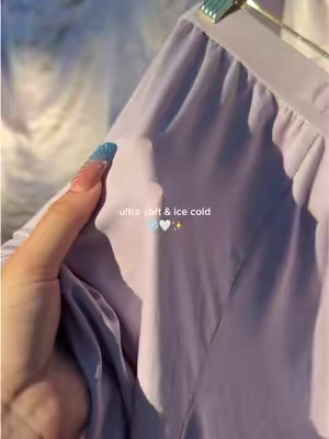 the softest ice-cold pajamas 🤍 #mellowsleep 