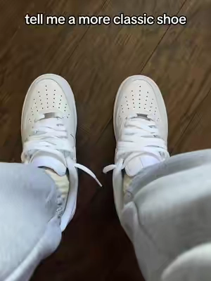 The most versatile shoe. All white air force ones. I recommend going down a half size. #af1 #airforceones #nike 