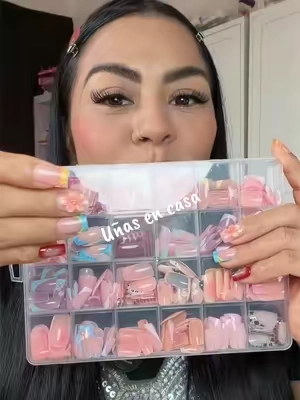 576 pcs💅#uñaspressonnails #nails #uñasencasa #tiktokshopsummersale #blackfridaydeals 