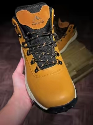 Calzado outdoor impermeable y antideslizante #mensfootwear #menboots  #travelgear #hikingboots #TikTokshopbacktoschool 