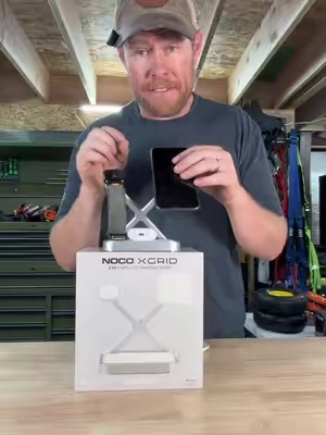 NOCO XGrid 3-n-1 Charging Dock #noco #wirelesscharger #wirelesscharging #phonecharger #nocosuperbrandday 