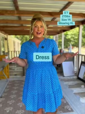 The most flattering dress!!