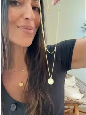 And obsessed. I swear they have been following me and created the most perfect set that looks JUST like my thumbprint + their fabulous diamond embellished chain I pair it with. 