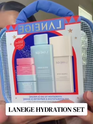Hydrated glossy skin on the go & on sale!✨✨💄 #laneige #laneigegiftset #laneigeholidayset #ttsbeautybesties @laneige_us 