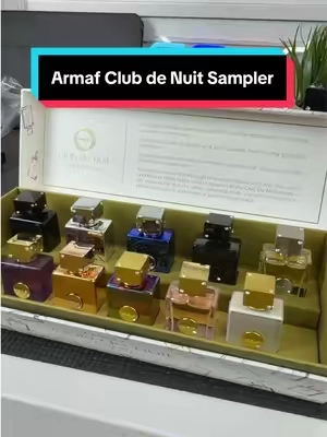ARMAF Club de Nuit Parfum Mini Set - 10 × 5 ml bottles - the perfect gift 🎁  #mensfragrance #giftforhim #cologne #fragrance #christmasgift 