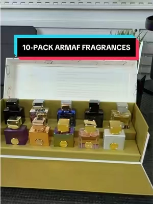 ARMAF Club de Nuit Parfum Fragrance Mini Set - 10 x 5 ml bottles - the perfect gift 🎁  #mensfragrance #giftforhim #cologne #fragrance #christmasgift