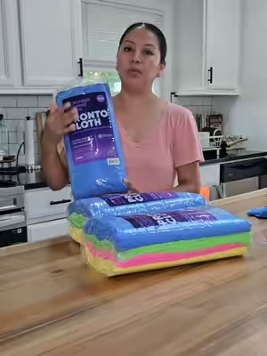 Me encantan para limpiar las cocinas porque tienen dos lados Pronto Cloth Hybrid Microfiber #tiktokshop #housekeeping #cleaninghacks #limpieza #cleaning 