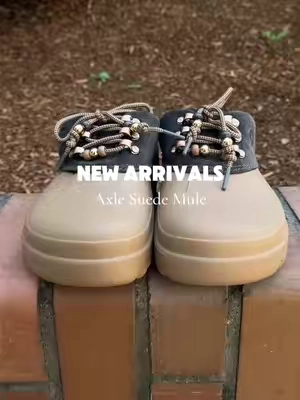 🍂🤎Shop new arrivals now! #crocs #crocsnewarrivals #axlesuedemule #fyp #newdrop 