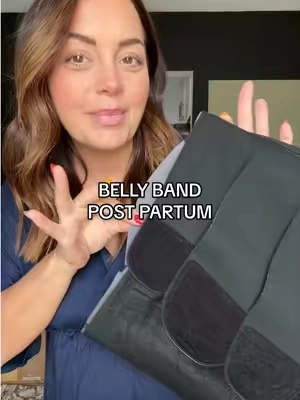 Belly bands are a NECESSITY IMO!  These came highly recommended! #bellyband #postpartum 