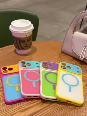 🌈Simple, colorful, and actually really aesthetic ✨💖✨#phonecase #aesthetic #summervibe #dopaminedecor #fyp 