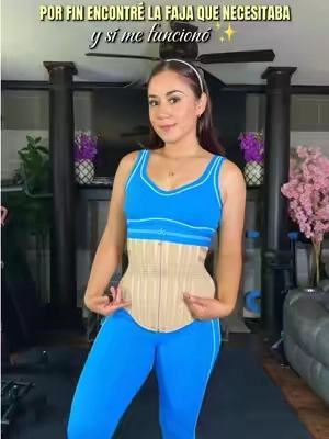 Si busca una cinturilla cómoda para entrenar, esta puede encantarle ✨ A mí me quedó perfecta, me estiliza muy bonito la cinturita y me hace sentir cómoda y segura. 🤎👌🏻 #waist #faja #cinturita #BackToSchool #tiktokmademebuyit 