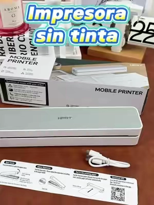 Imprimir sin tinta me parece demasiado práctico 🖨️✨ #PortablePrinter #InklessPrinter #TikTokshopbacktoschool #dealsforyoudays #sohochic 