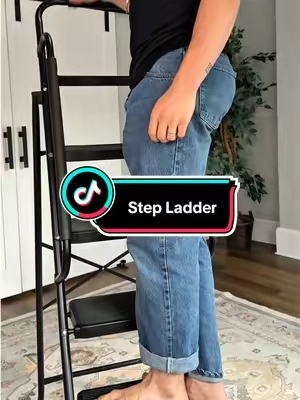 these ones are just SO much better  #stepladder #ladder #safe #safetytips #chores 
